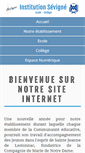 Mobile Screenshot of institutionsevigne.net